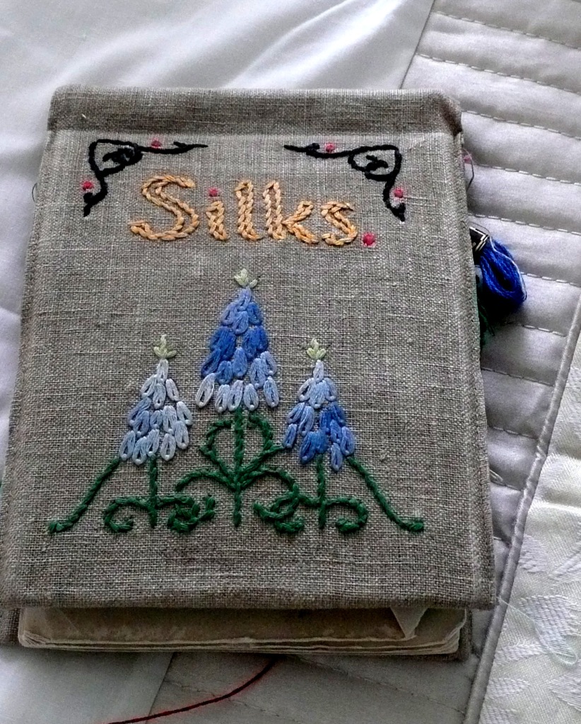 vintage embroidery books